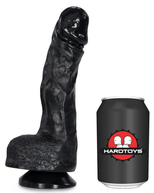 Černé dildo - Leon (17 x 5 cm) - gb21436