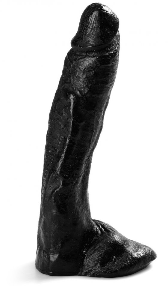 Černé dildo - Jim (18 x 4,5 cm) - gb19890