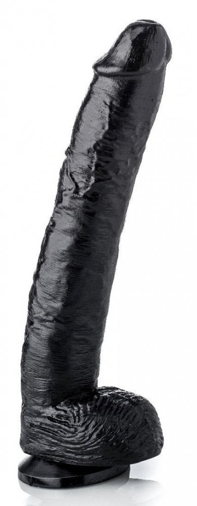 Černé dildo - Mr Right (30 x 6 cm) - gb22114
