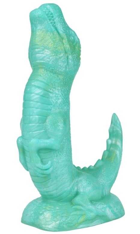 Dildo Dinosaur Rapt-Or 17 x 5,3 cm Green - gb34982