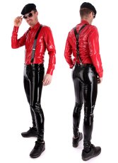 Masivní latexové kšandy s nastavitelnou délkou