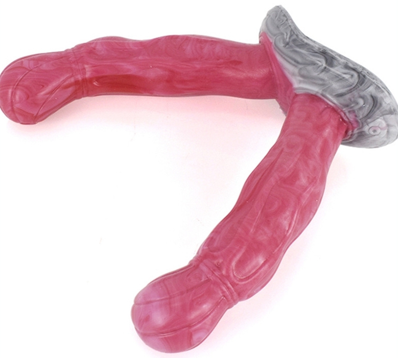 Double monster dildo Mini Dak 11 x 2,5 cm - gb38381