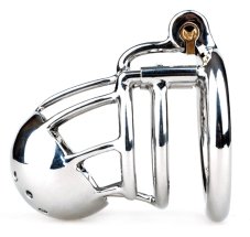 Kovový pás cudnosti Kidding Zone Bridge 5,2 x 3,5 cm - L (krúžok 5 cm)