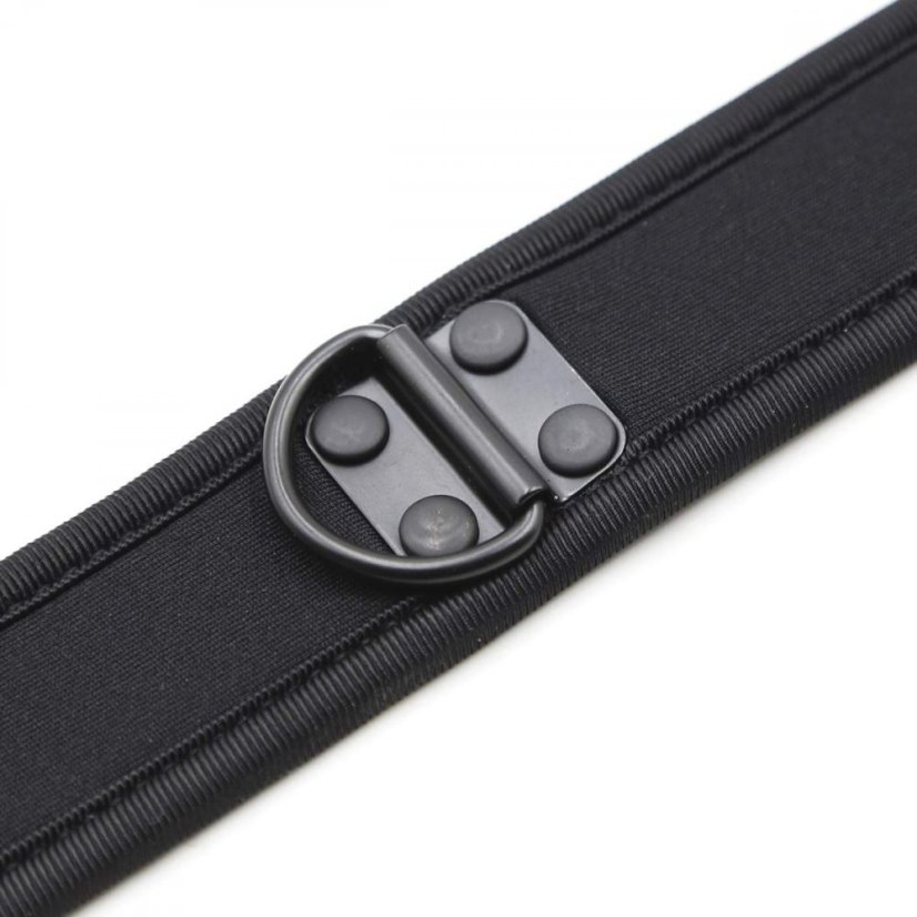 Neoprénový obojok čierny