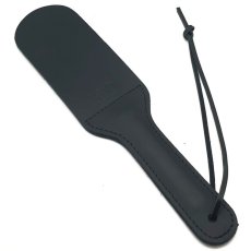 Zaoblená kožená plácačka - 31 x 7 cm