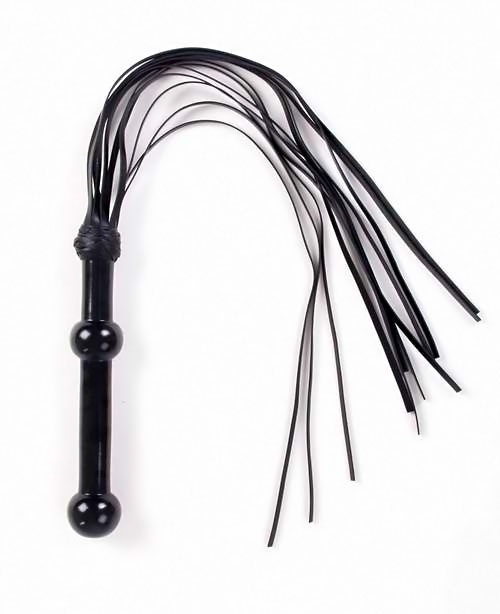 Kožené biče s drevenou rukoväťou