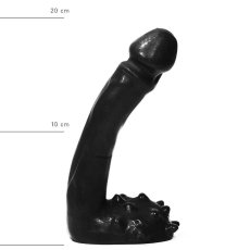 Černé dildo - Rayan (20 x 3,5 cm)