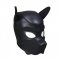 Neoprenová psí maska černá