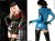 Women's latex sexy uniform