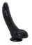 Čierne dildo - Helmut (23 x 6,5 cm) - gb20111