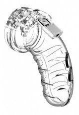 Pánsky pás cudnosti - ManCage 04 clear (11 x 3,5 cm)