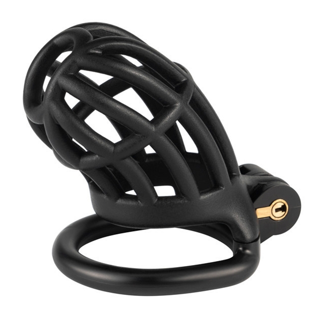 Pánsky pás cudnosti - Slutypig čierny (8 x 3,3 cm)