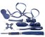 BDSM set Obedience blue