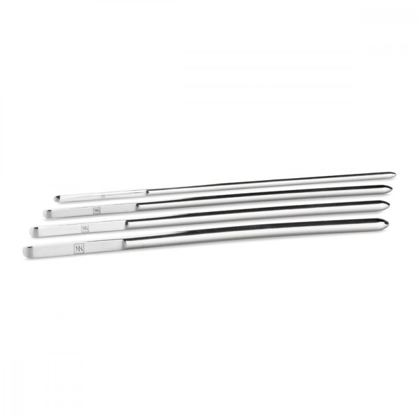 Sada 4 dilatátorů z nerezové oceli (4 - 7 mm)