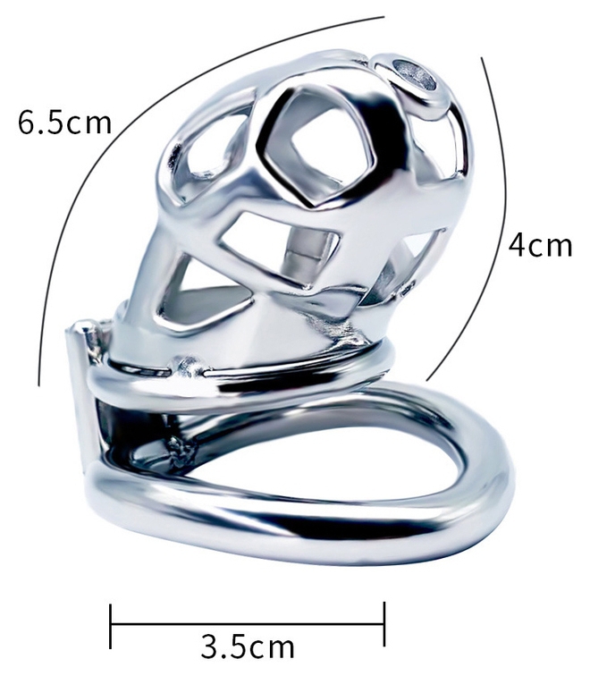 Kovový pás cudnosti Bekar 6,5 x 3,2 cm - S