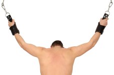 Leather hand suspension cuffs