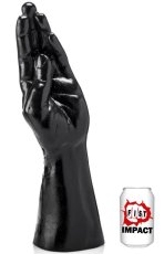 Černé fisting dildo - Fist & Furious (48 x 13 cm)