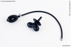 Nafukovací motýlikový roubík s pumpovacím odnímateľným balónikom