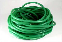 Zelená latexová hadice