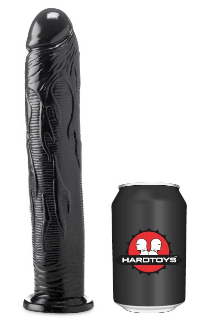 Černé dildo - Fire (26 x 5 cm)