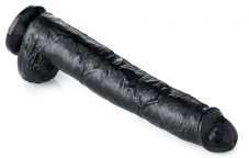 Černé dildo - Mr Right (30 x 6 cm)