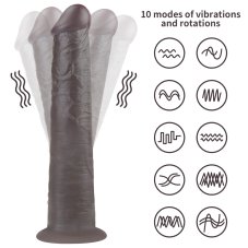 Vibrátor Big Rotacock 24 x 5 cm Brown - gb46583