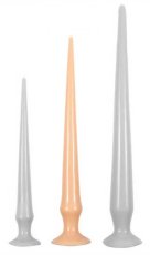 Long Dildo Tail Flex M 40 x 4,5 cm Flesh - gb31287