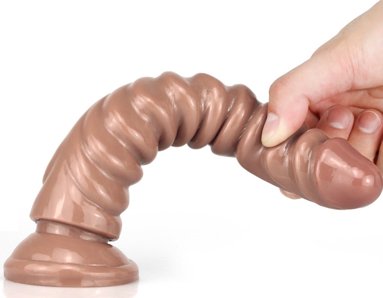 Dildo Monster Squel 20 x 4,5 cm Light brown - gb33871