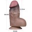 Dildo ThickUp Nature Cock 12 x 6,5 cm Latino - gb38593