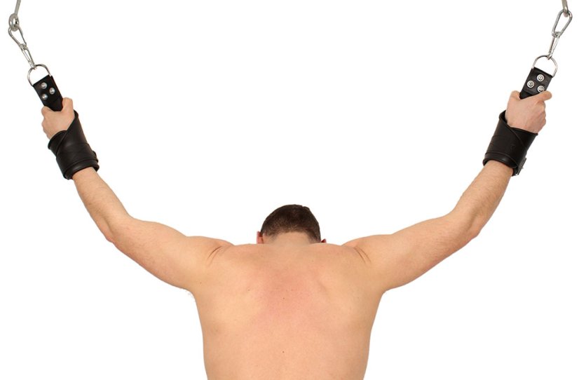 Kožená zavěšovací pouta na ruce