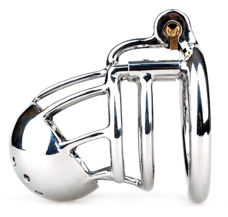 Kovový pás cudnosti Kidding Zone Bridge 5,2 x 3,5 cm - L (krúžok 5 cm)