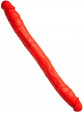 Double Stretch Dildo N77 (62 x 6.2 cm) red - gb22985