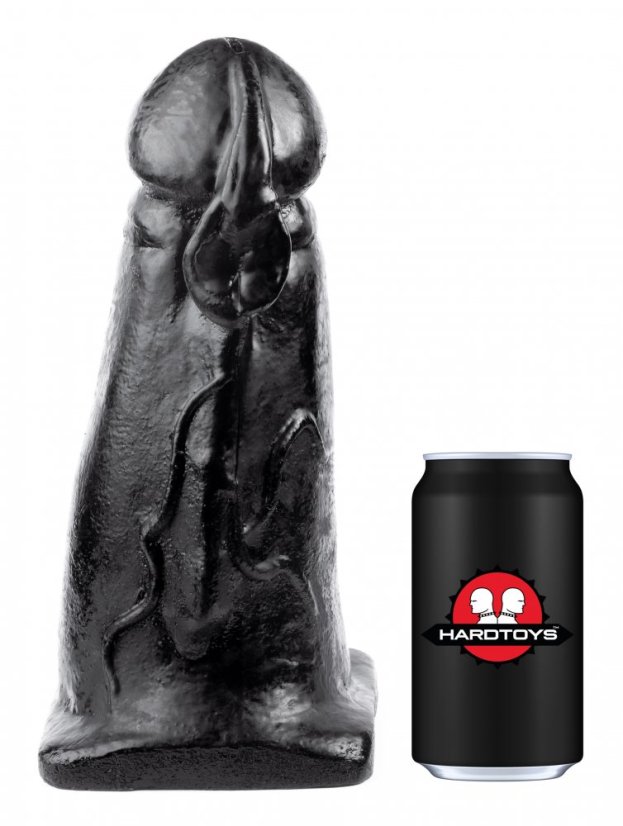 Černé dildo - Gigass (25 x 11,5 cm) - gb36428