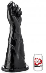 Černé fisting dildo - Fist Arm XXL (46 x 16 cm)