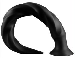 Long Tail Dildo L 50 x 5 cm Black - gb13468