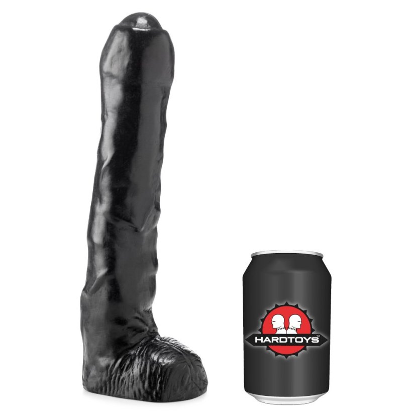 Čierne dildo - Bobby (25 x 5,9 cm)