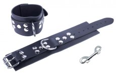 Kožené putá "The Red" čierna - gb13881