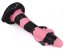 Dildo Cobra Snake M 22 x 6 cm Black-Pink - gb48817