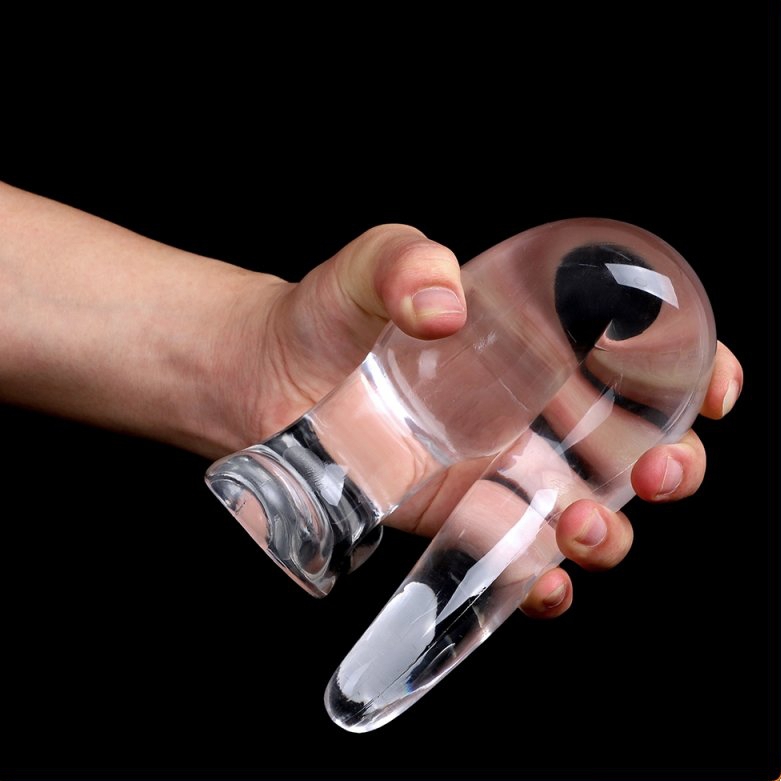 Anální kolík - Lieps transparent XL 27 x 6 cm - gb42622