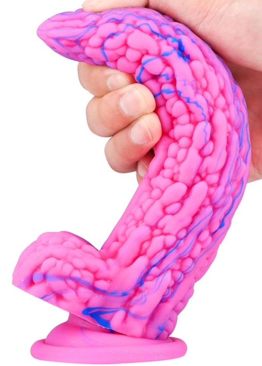 Dildo Kukur 16 x 4 cm Pink-Blue - gb33479