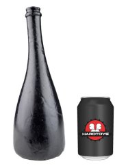 Černé dildo - Champagne (28 x 11 cm)