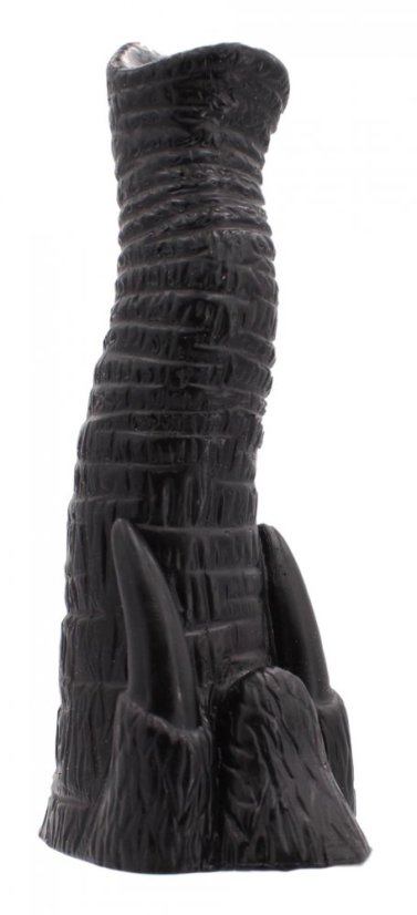 Černé dildo - Sloní chobot (18 x 5,5 cm)