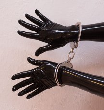 Metal police handcuffs Metal police handcuffs