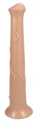 Koňské dildo Big Horse 38 x 6 cm v tělové barvě