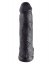 Dildo King Cock 27 x 8 cm Black - gb19420