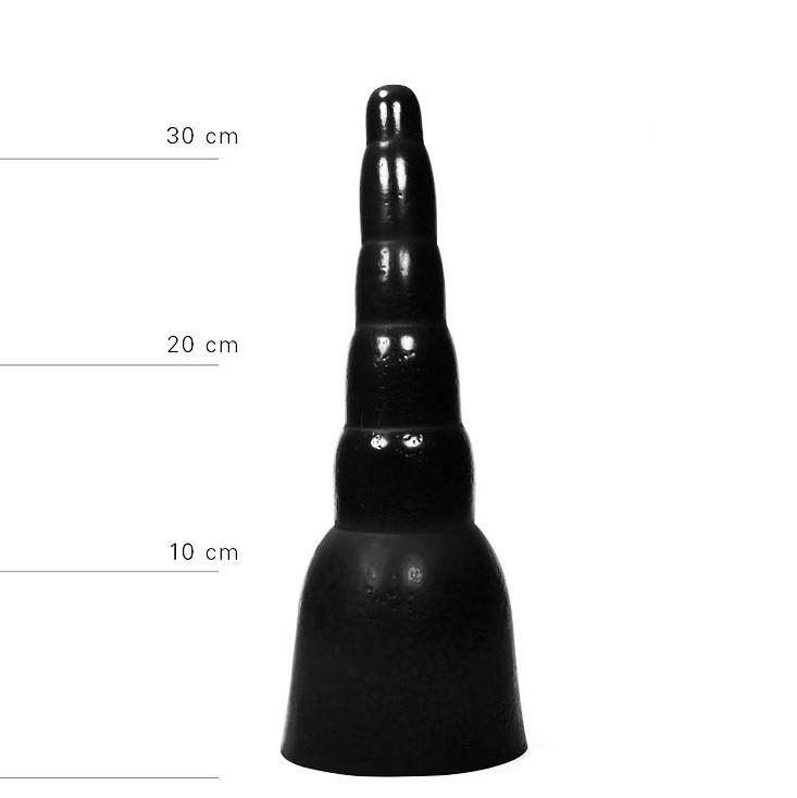 Černé dildo - Bruno (33 x 11,5 cm) - gb29833