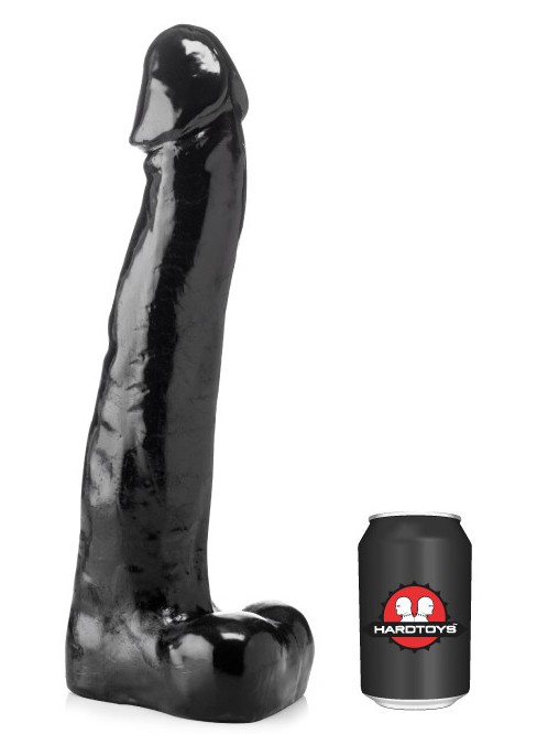Čierne dildo - Wesley (35 x 7,5 cm)