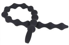 Long Dildo Thin Beads 55 x 2,3 cm - gb32030