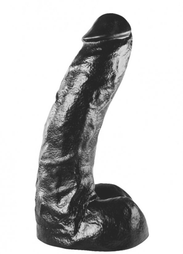 Černé dildo - 19231 (21,5 x 6,5 cm)