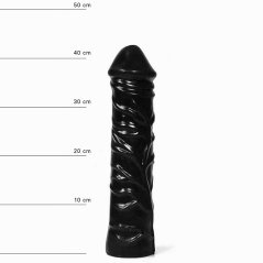 Černé dildo - AB19 (31 x 6,5 cm) - gb15105